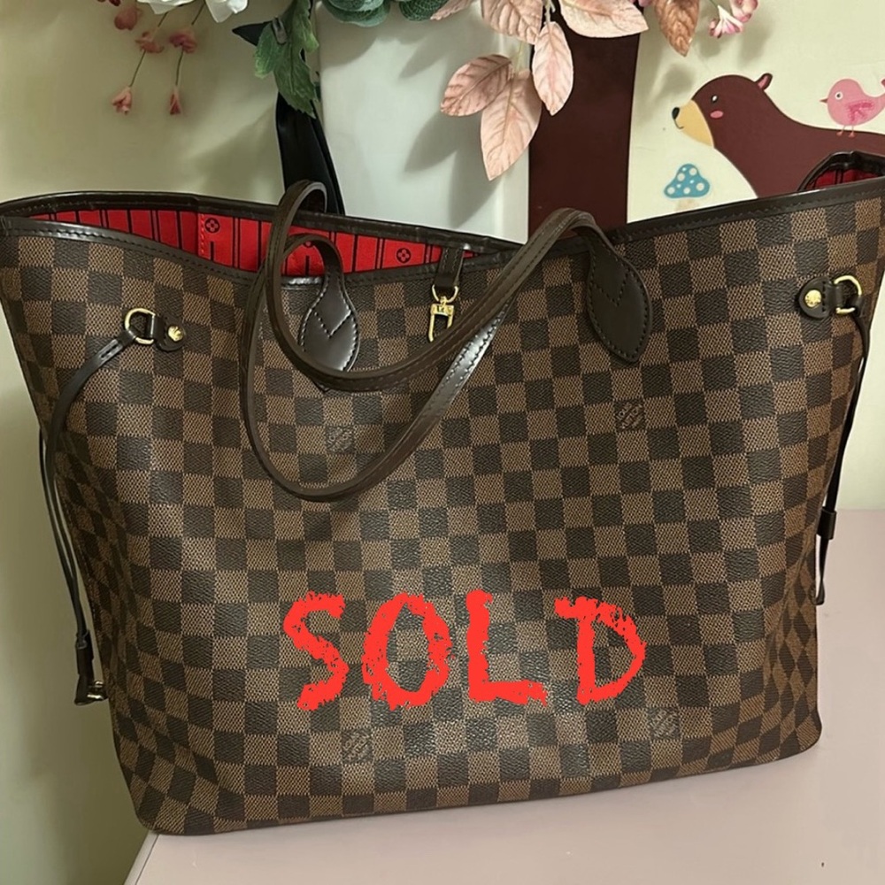 Louis Vuitton neverfull Damier ebene GM